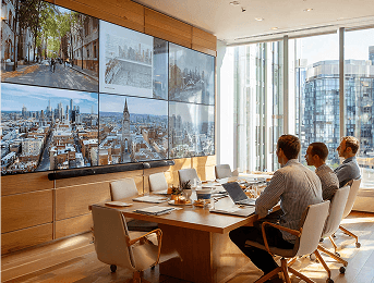 Galeria Crestron - soluciones corporativas de contenido