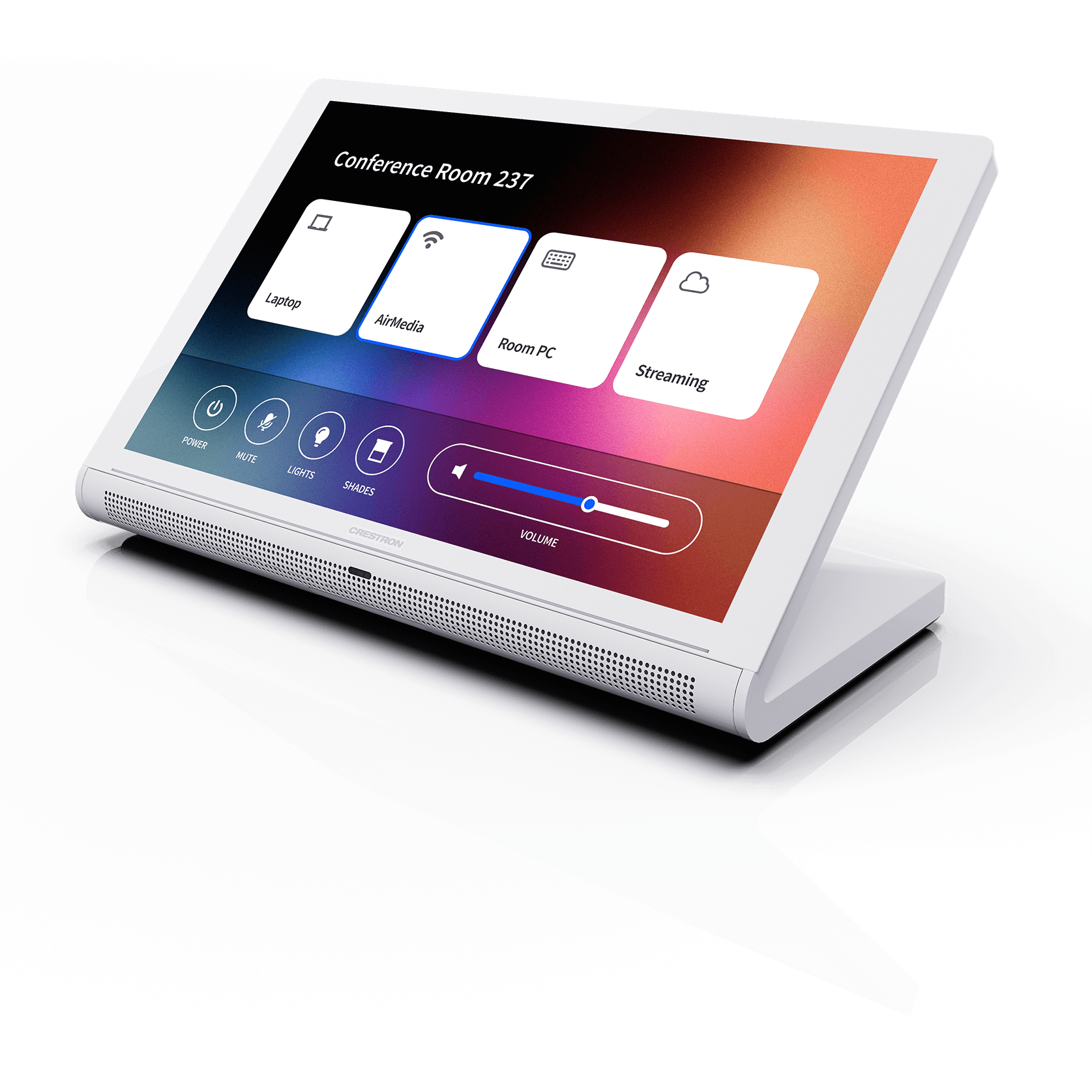 Producto de control Crestron para automatizacion de espacios